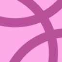 Dribbble 全球顶尖 UI/UX 与原画设计师社区 logo